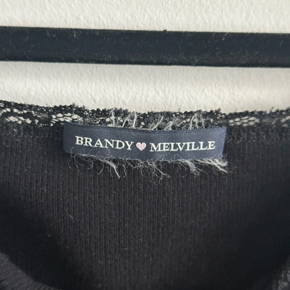 Brandy Melville Black Tank Top - Picture 2 of 3